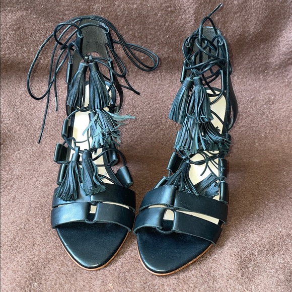 Loeffler Randall luz tassel sandals - Picture 2 of 6